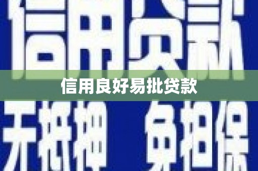 香港岛信用良好易批贷款