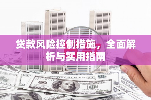 香港岛贷款风险控制措施，全面解析与实用指南
