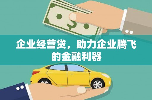 香港岛企业经营贷，助力企业腾飞的金融利器
