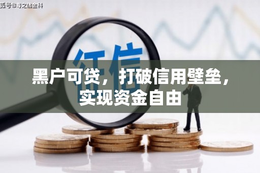 香港岛黑户可贷，打破信用壁垒，实现资金自由