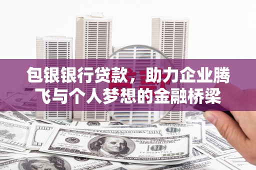 香港岛包银银行贷款，助力企业腾飞与个人梦想的金融桥梁