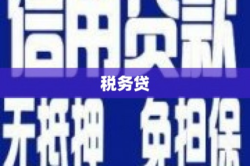香港岛税务贷
