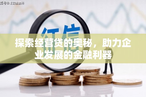香港岛探索经营贷的奥秘，助力企业发展的金融利器
