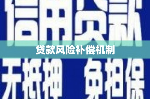 香港岛贷款风险补偿机制