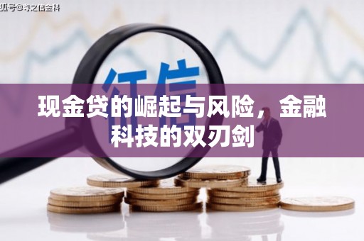 香港岛现金贷的崛起与风险，金融科技的双刃剑