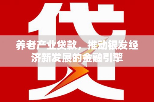 香港岛养老产业贷款，推动银发经济新发展的金融引擎
