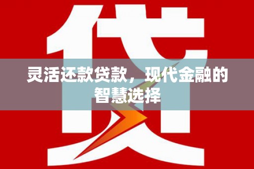 香港岛灵活还款贷款，现代金融的智慧选择