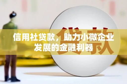 香港岛信用社贷款，助力小微企业发展的金融利器