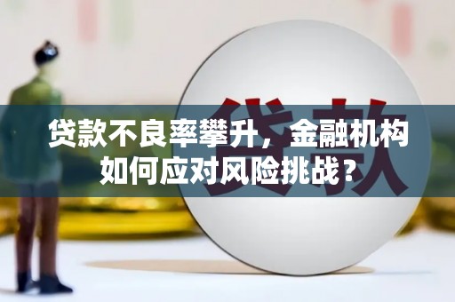 香港岛贷款不良率攀升，金融机构如何应对风险挑战？