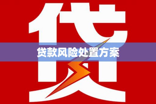 香港岛贷款风险处置方案